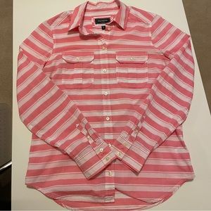 Express long sleeve striped button up size XS